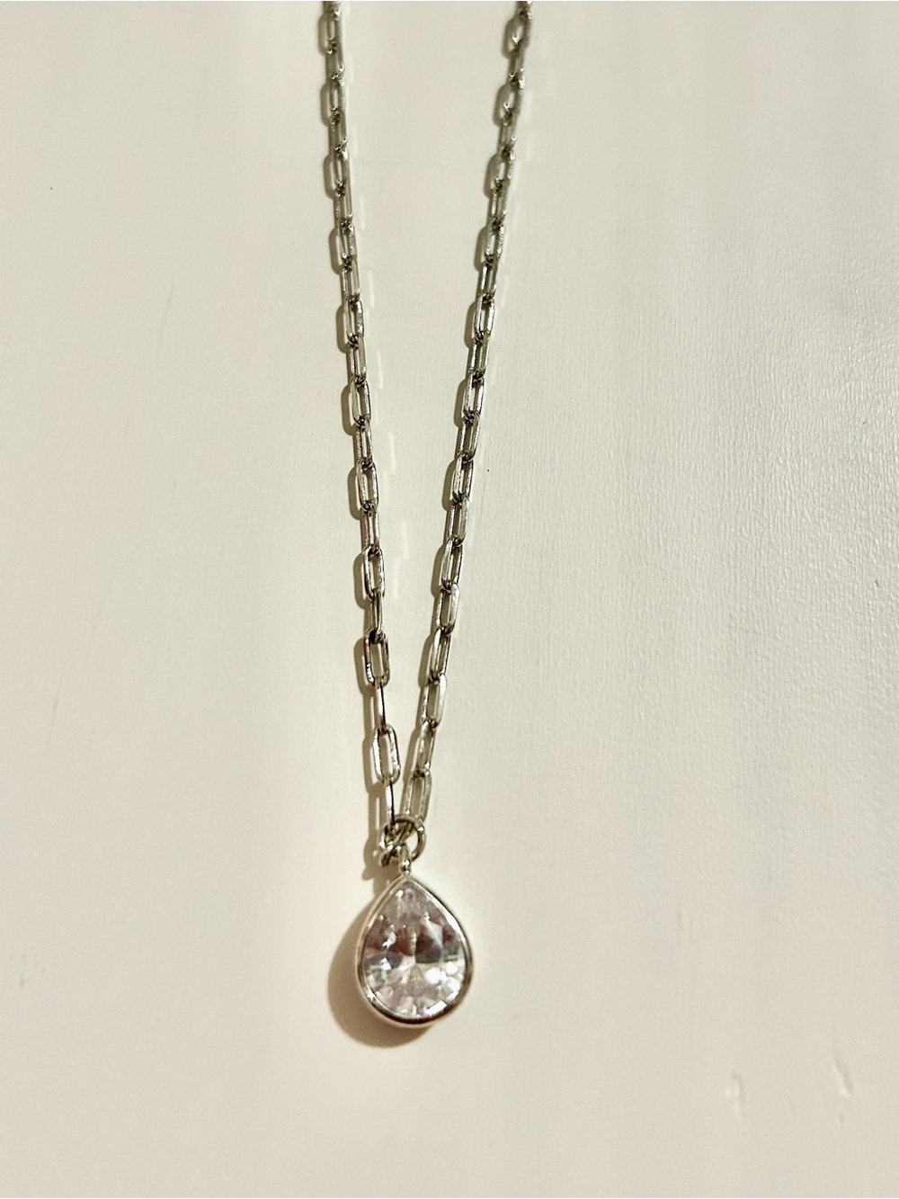 Melinda Maria silver necklace
